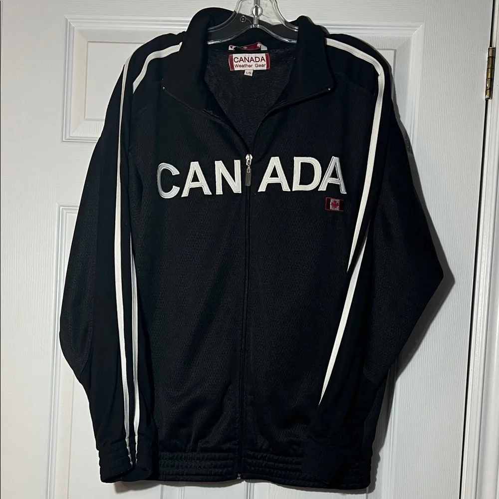 Canada Black and White Lightweight Jacket - Picture 1 of 3